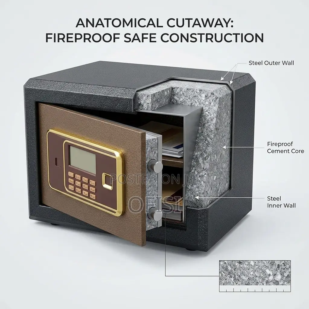 Fireproof Safe; Office Fireproof Security Safe