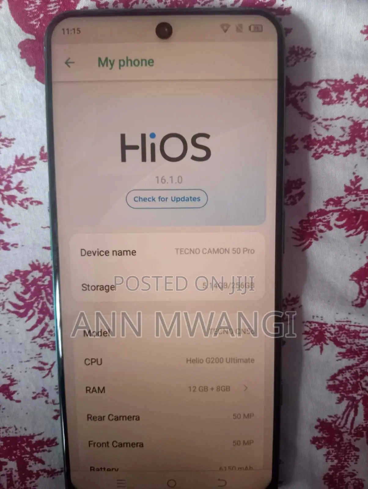 Tecno Camon 50 Pro 256 GB Green