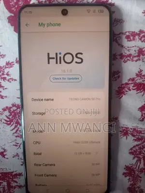 Tecno Camon 50 Pro 256 GB Green