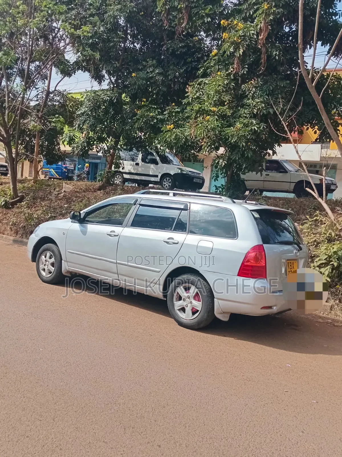 Toyota Corolla Fielder 2008 Silver