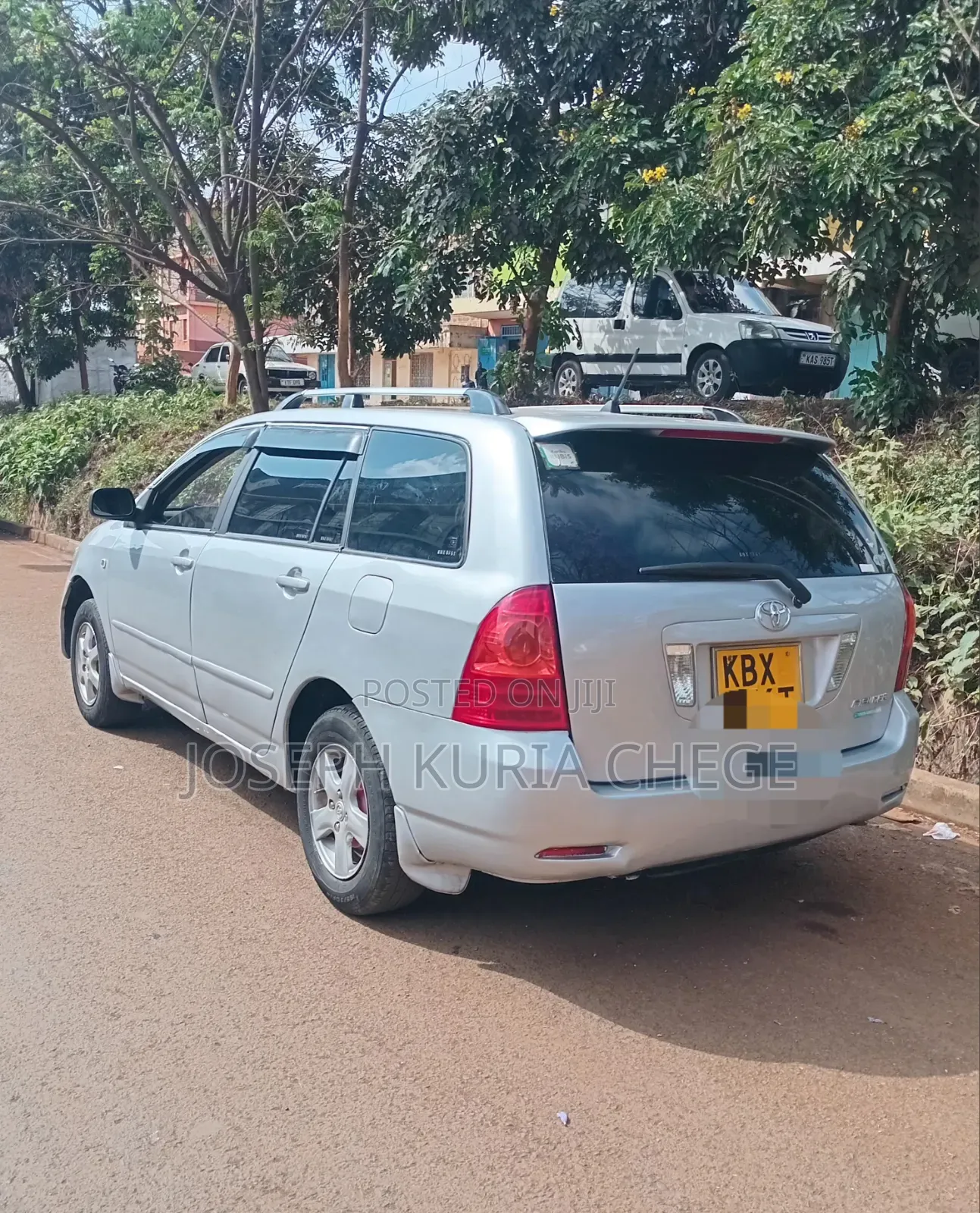 Toyota Corolla Fielder 2008 Silver