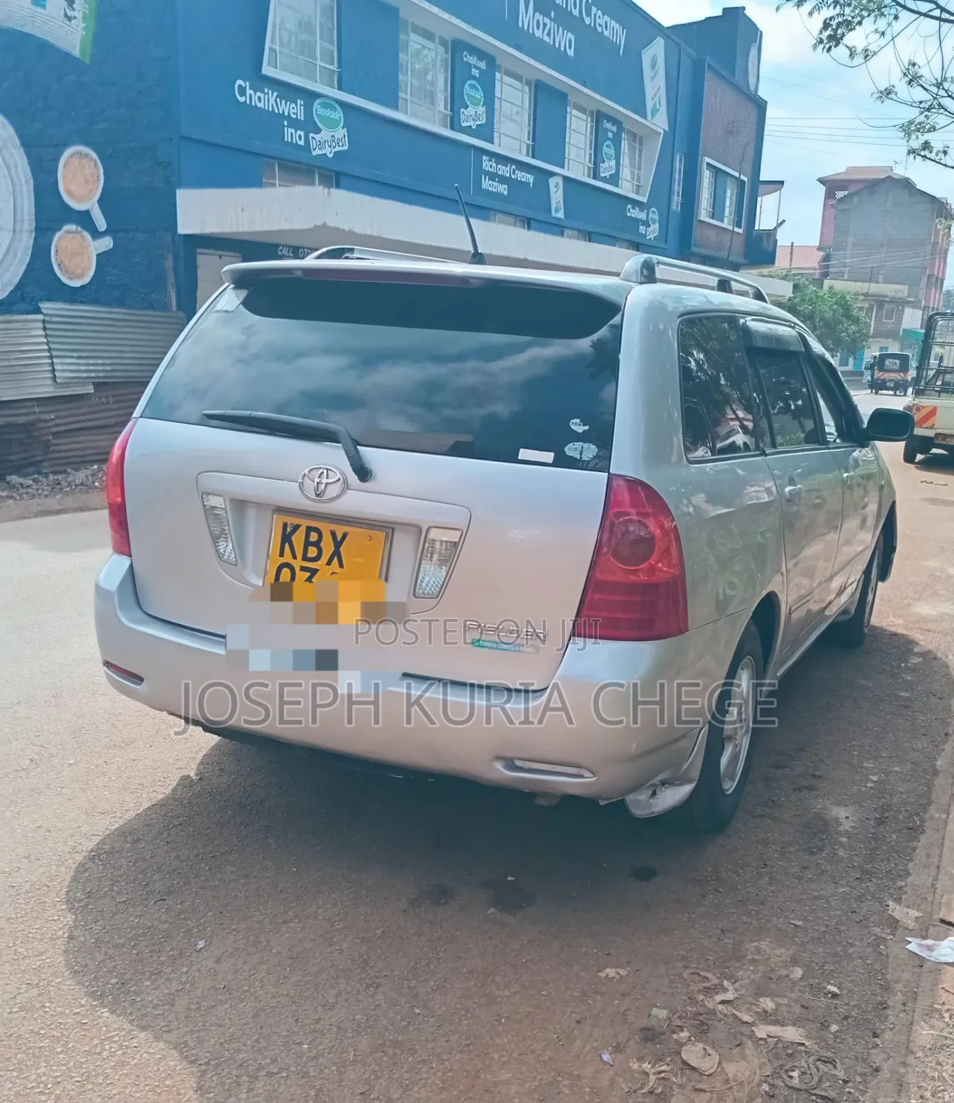 Toyota Corolla Fielder 2008 Silver