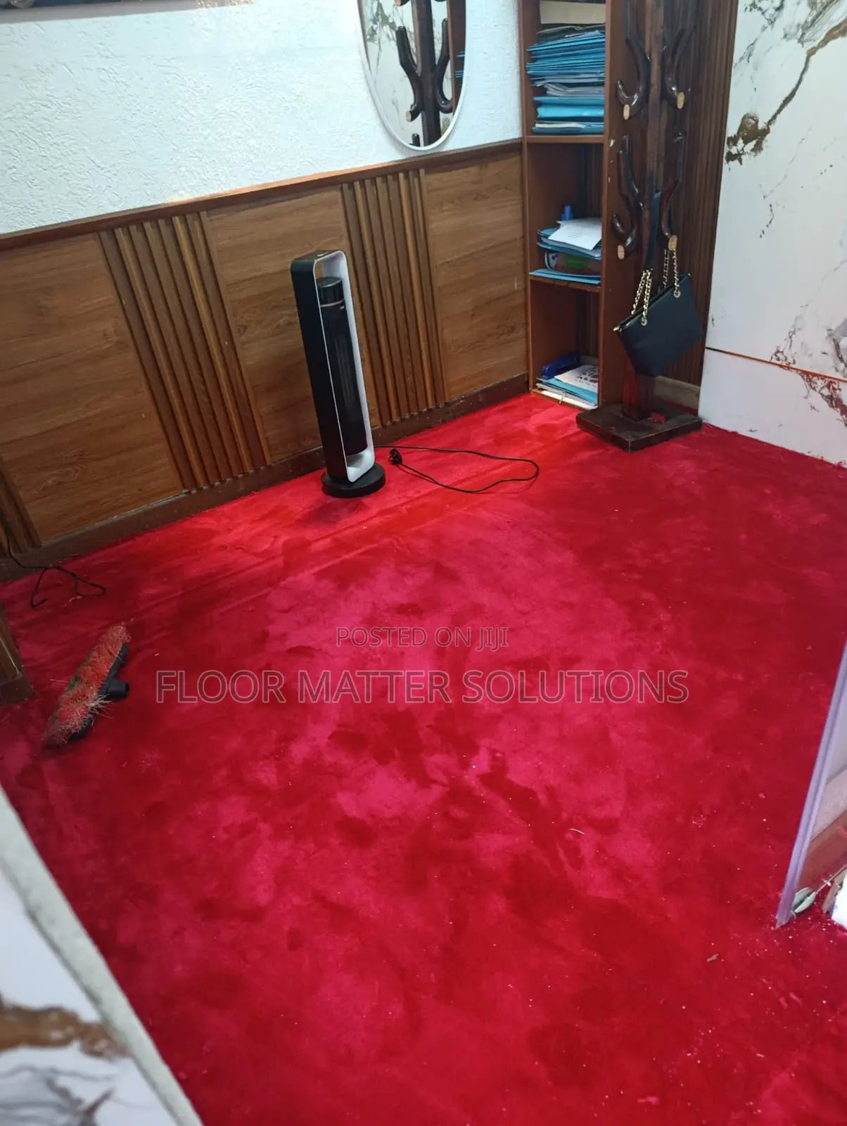 Wine Red 8mm VIP Wall-to-Wall Carpet