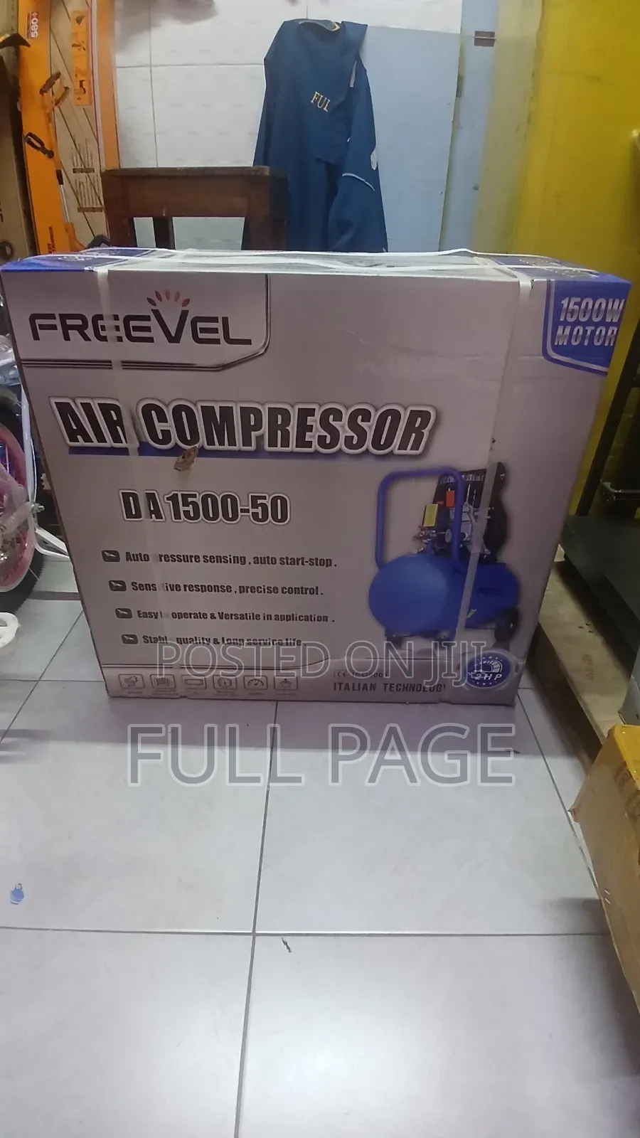 50L FreeVel Air Compressor