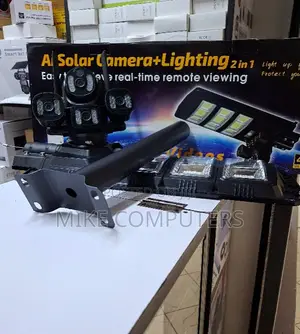 4g CCTV Solar PTZ Camera With 180watts Solar Floodlight