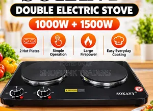 Sokany Double Electric Stove