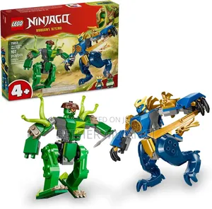 Ninjago Jay's Dragon Mech Fight in Kenya
