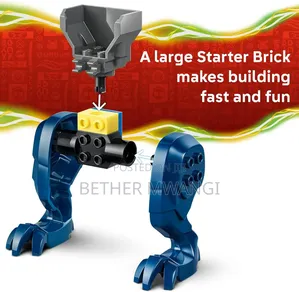 Ninjago Jay's Dragon Mech Fight in Kenya