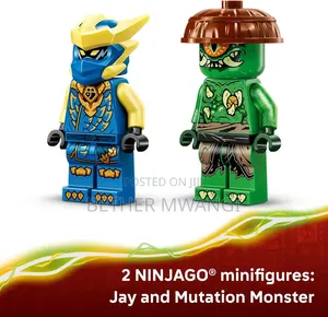 Ninjago Jay's Dragon Mech Fight in Kenya