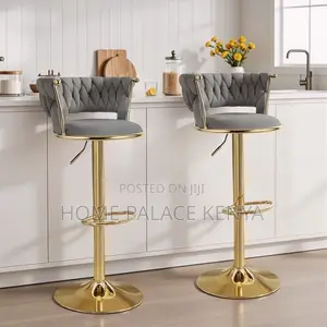 Bar Stool; Adjustable Height Bar Stool for Kitchen Islands and Cafes
