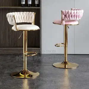 Bar Stool; Adjustable Height Bar Stool for Kitchen Islands and Cafes