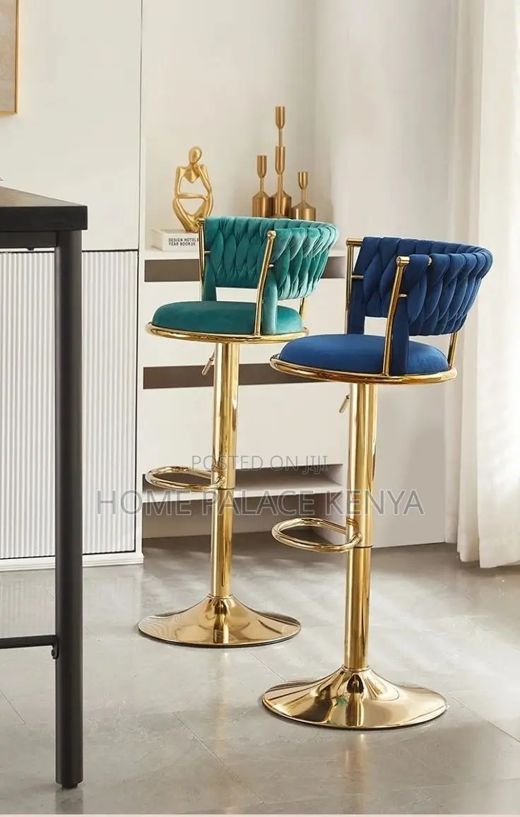 Bar Stool; Adjustable Height Bar Stool for Kitchen Islands and Cafes