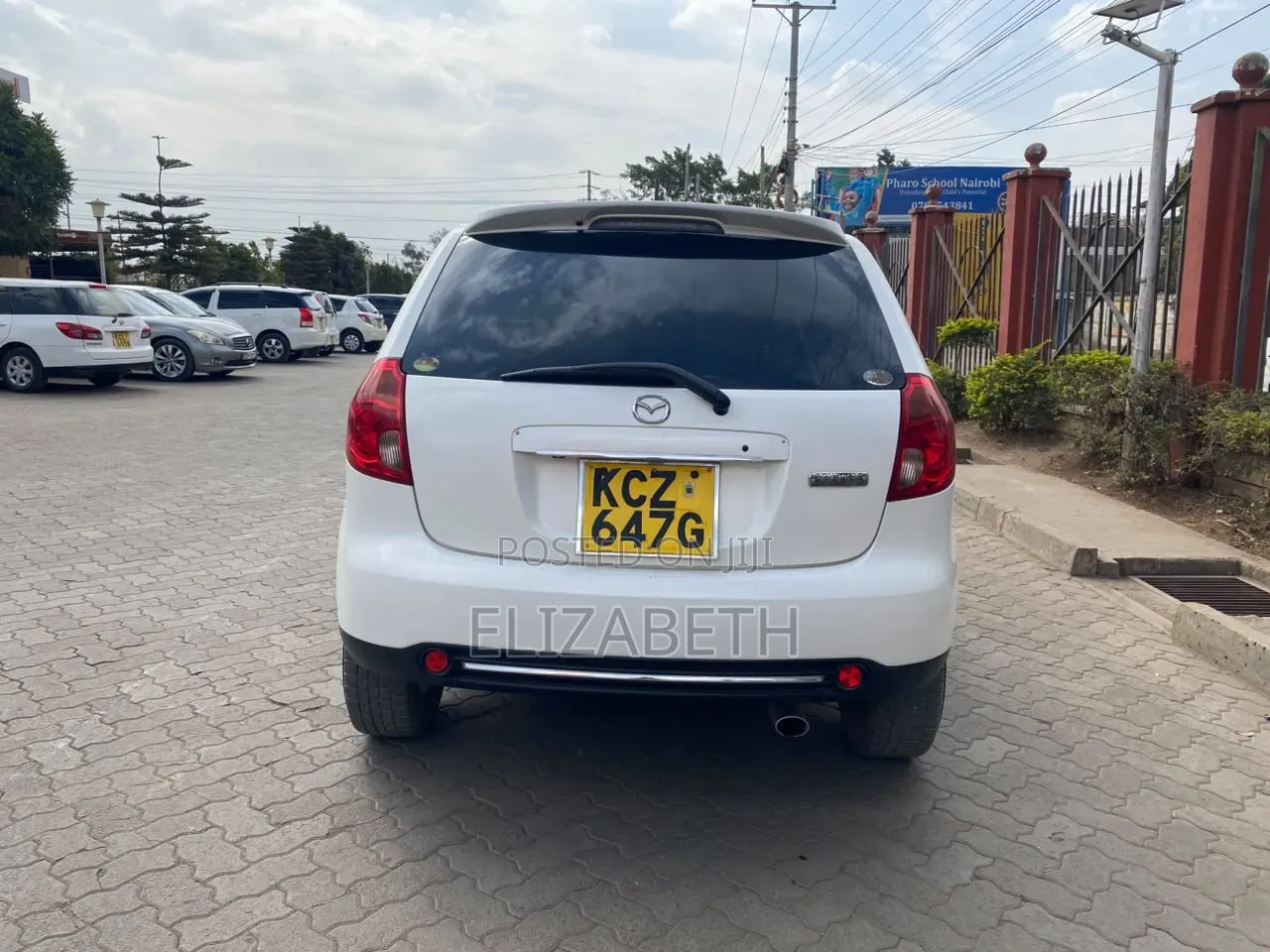 Mazda Verisa 2013 White