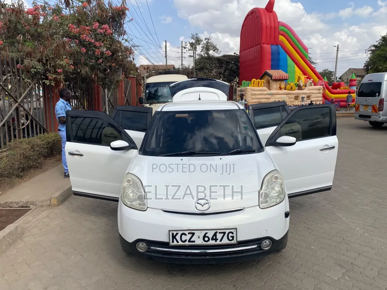 Mazda Verisa 2013 White