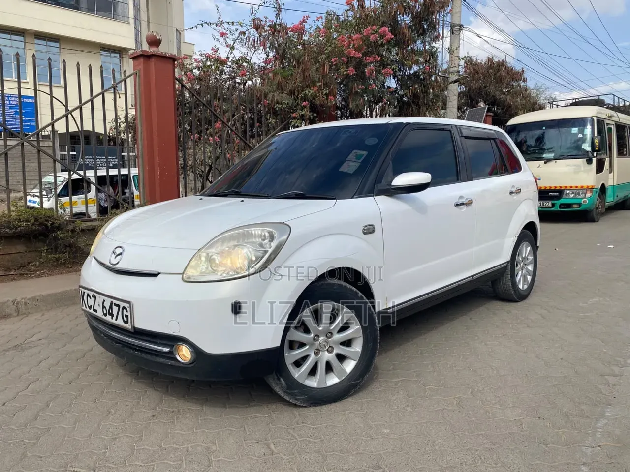Mazda Verisa 2013 White