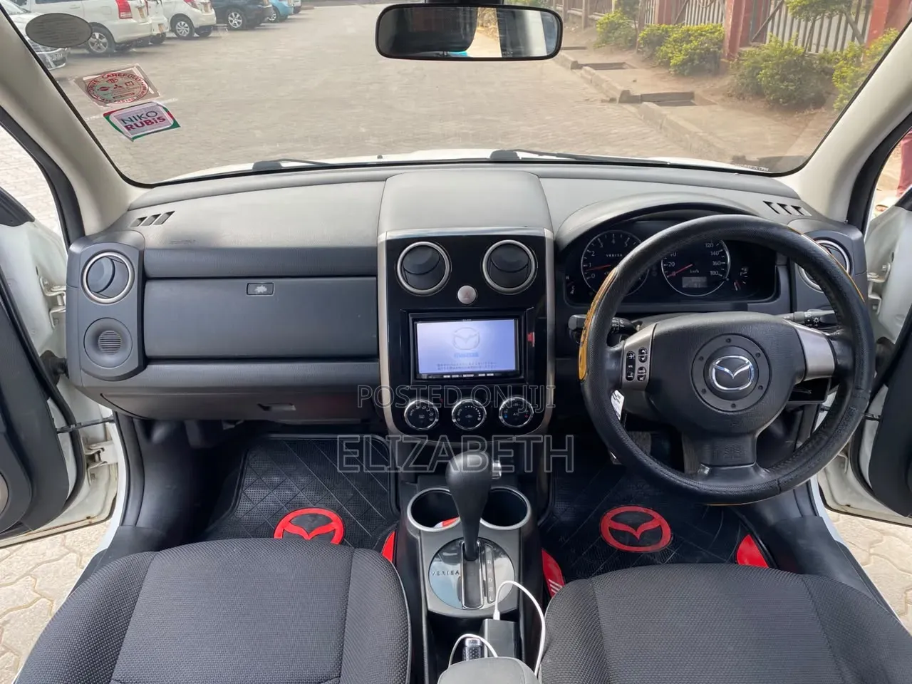 Mazda Verisa 2013 White