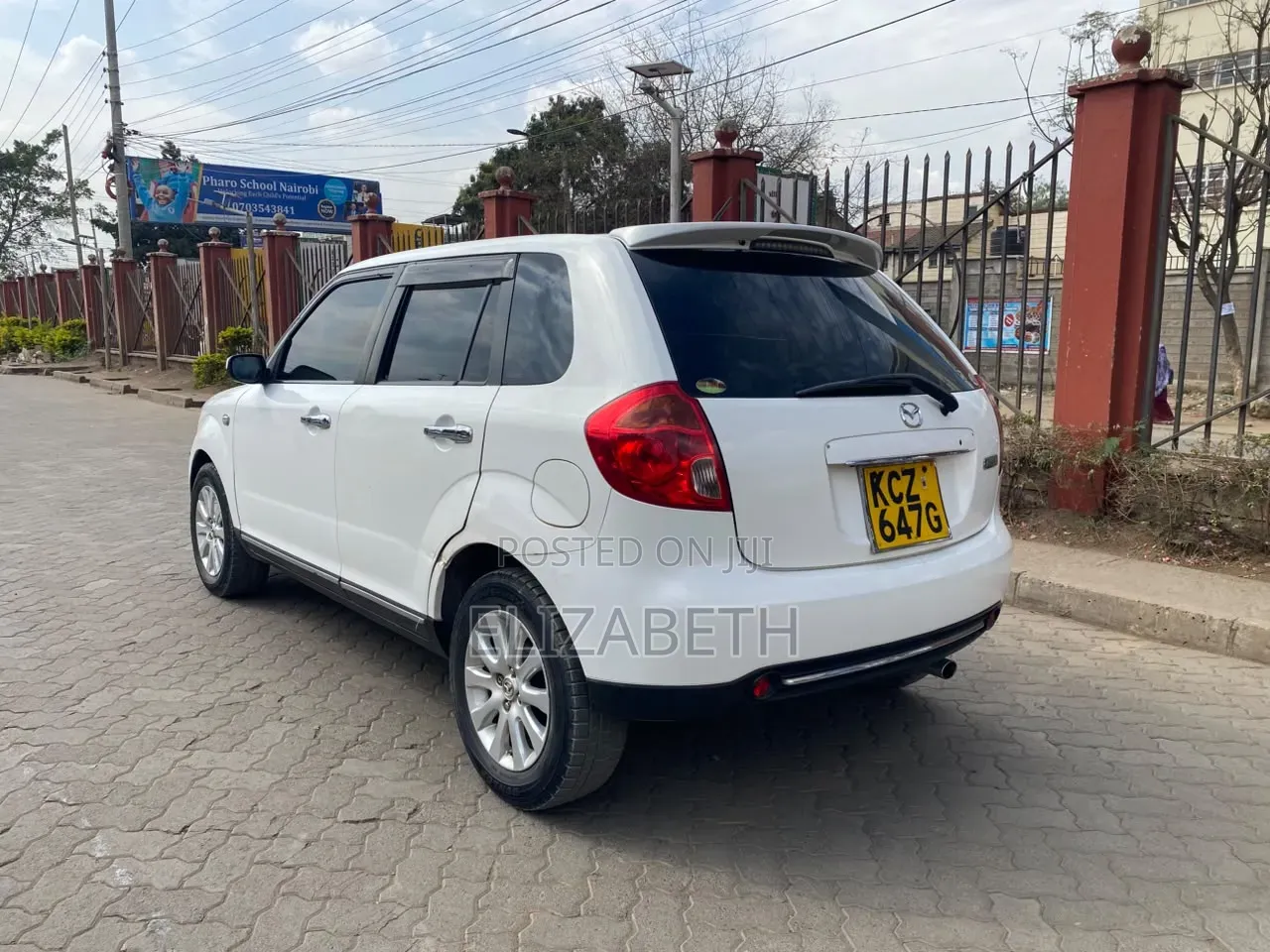 Mazda Verisa 2013 White