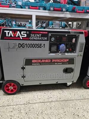TAVAS 10kva Air-Cooled Silent Diesel Generator (DG10000SE-1)