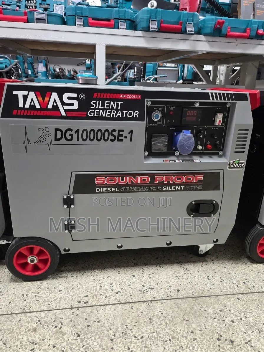 TAVAS 10kva Air-Cooled Silent Diesel Generator (DG10000SE-1)