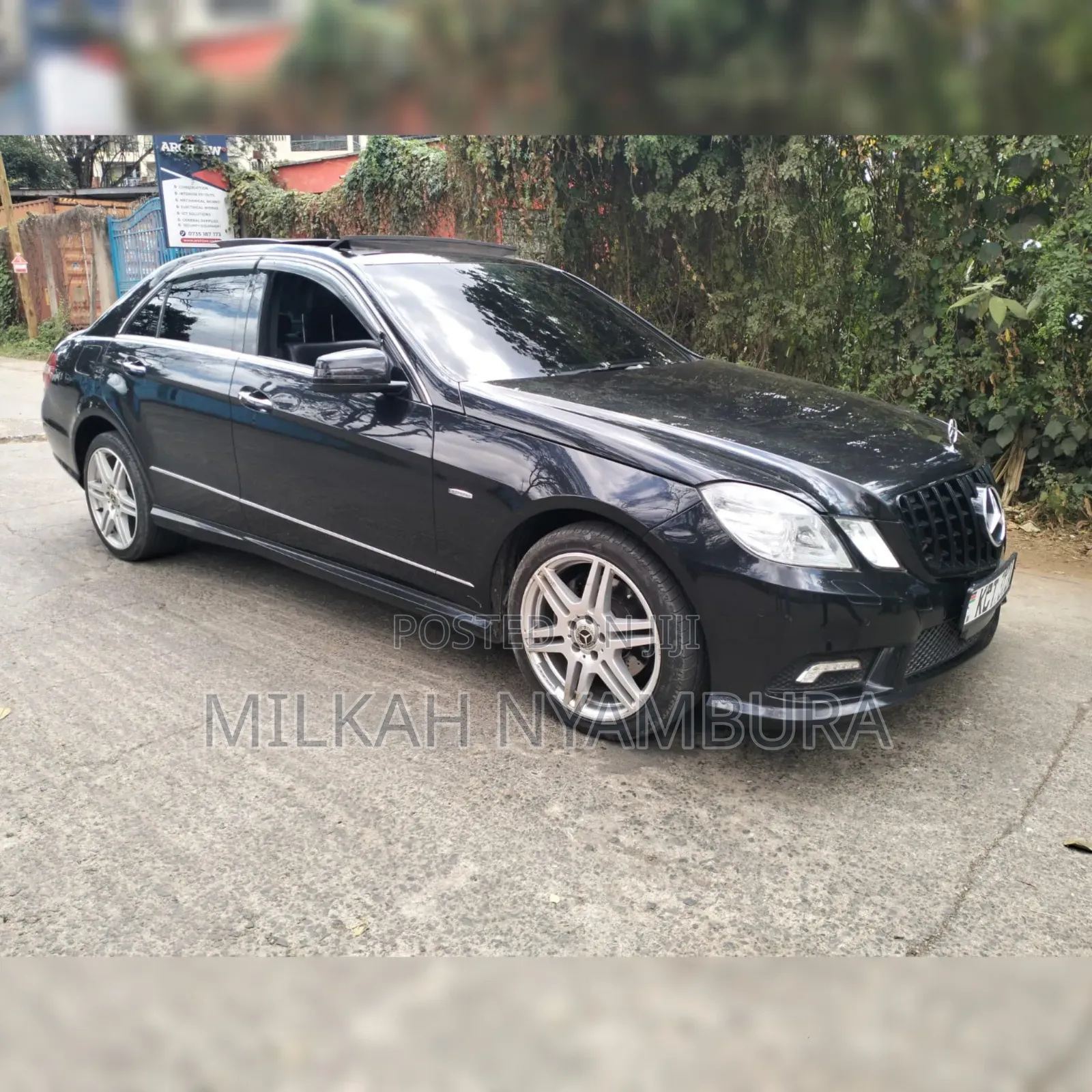 Mercedes-Benz E250 2011 Black