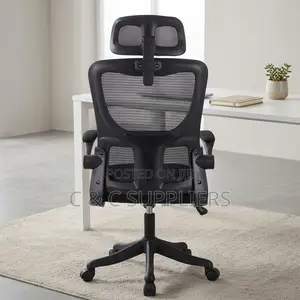 Ergonomic Staff Chair With Flip-Up Armrests