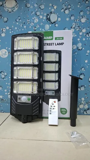 400Watts JS-104 Solar Street Lamp Inbuilt Solar Panel Motion Senso