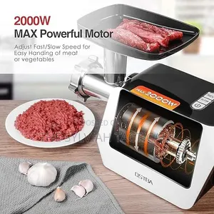 *Electric Meat Grinder, 5 in 1 Heavy Duty Meat Mincer Sausage Stuffer