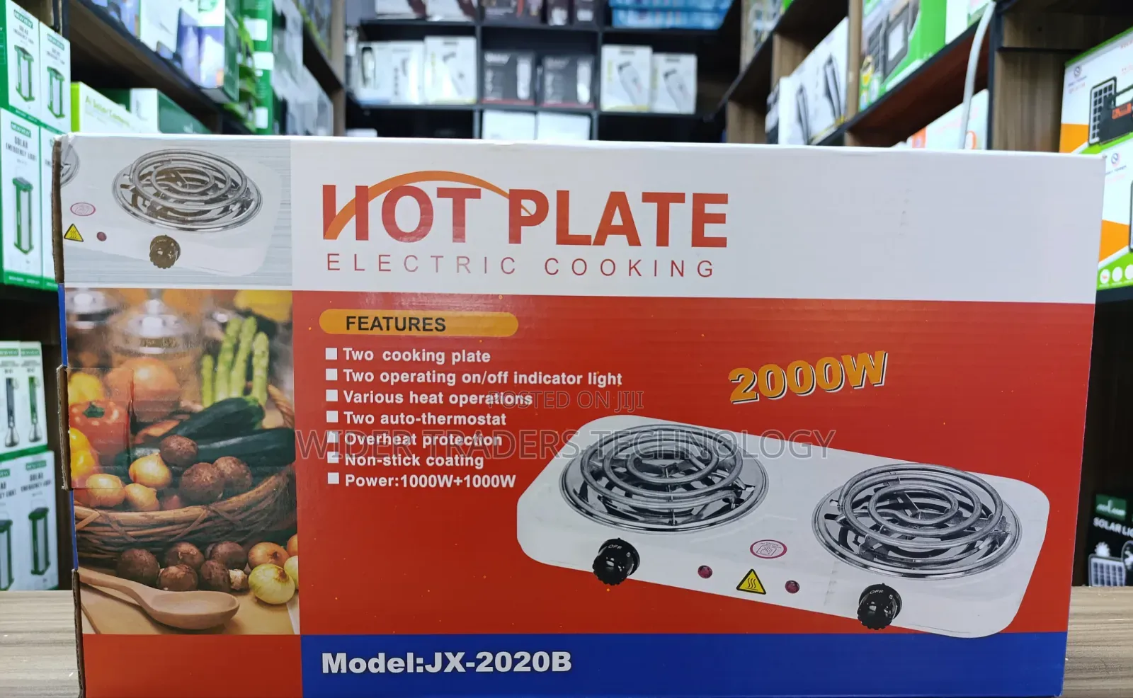 Electric Double Coil Hotplate