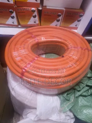 50M LPG Gas Hose Pipe 8×1.5mm – Orange Gas Pipe