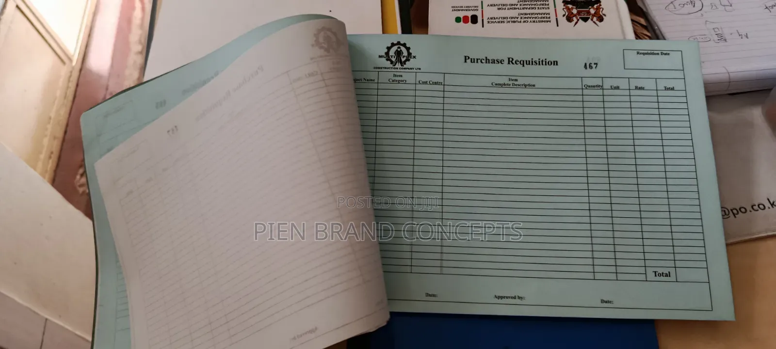 Receipt Books