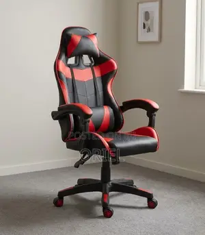 Ergonomic Gaming Chair : Red Gamers Chair