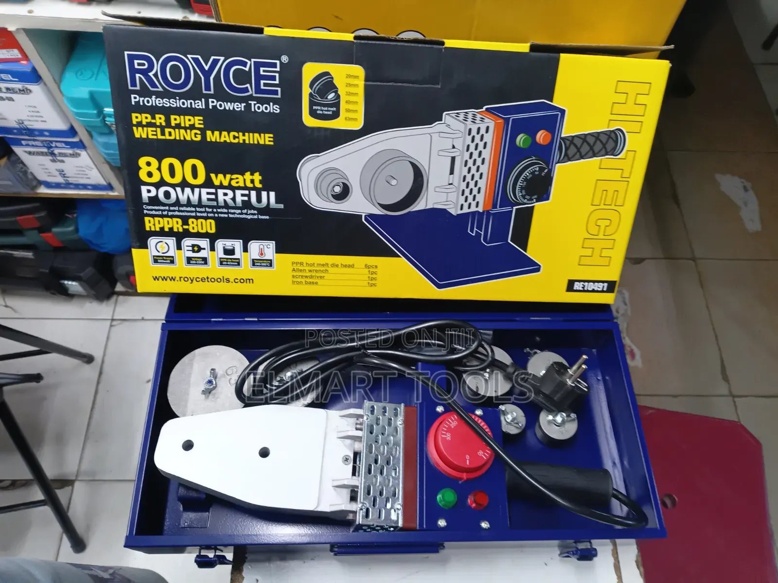 Royce RPPR-800 PP-R Pipe Welding Machine
