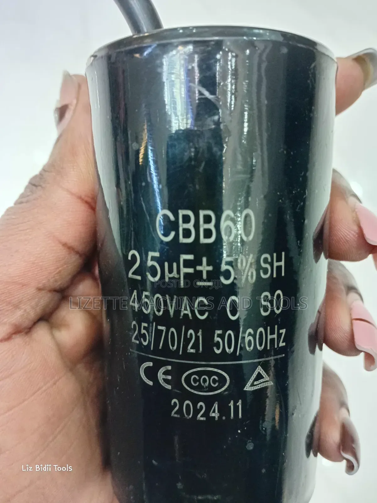 25uf Capacitor 450VAC