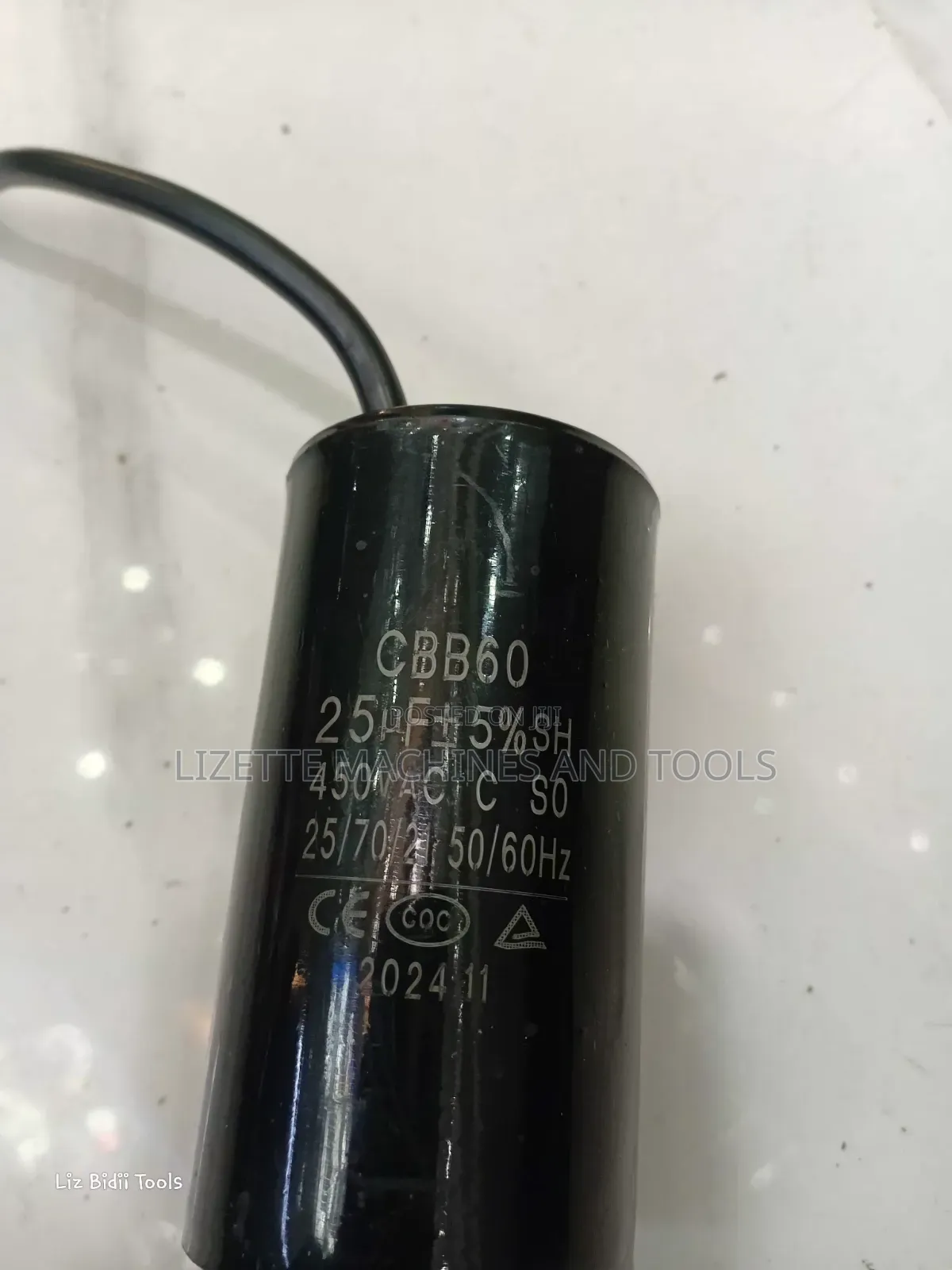 25uf Capacitor 450VAC
