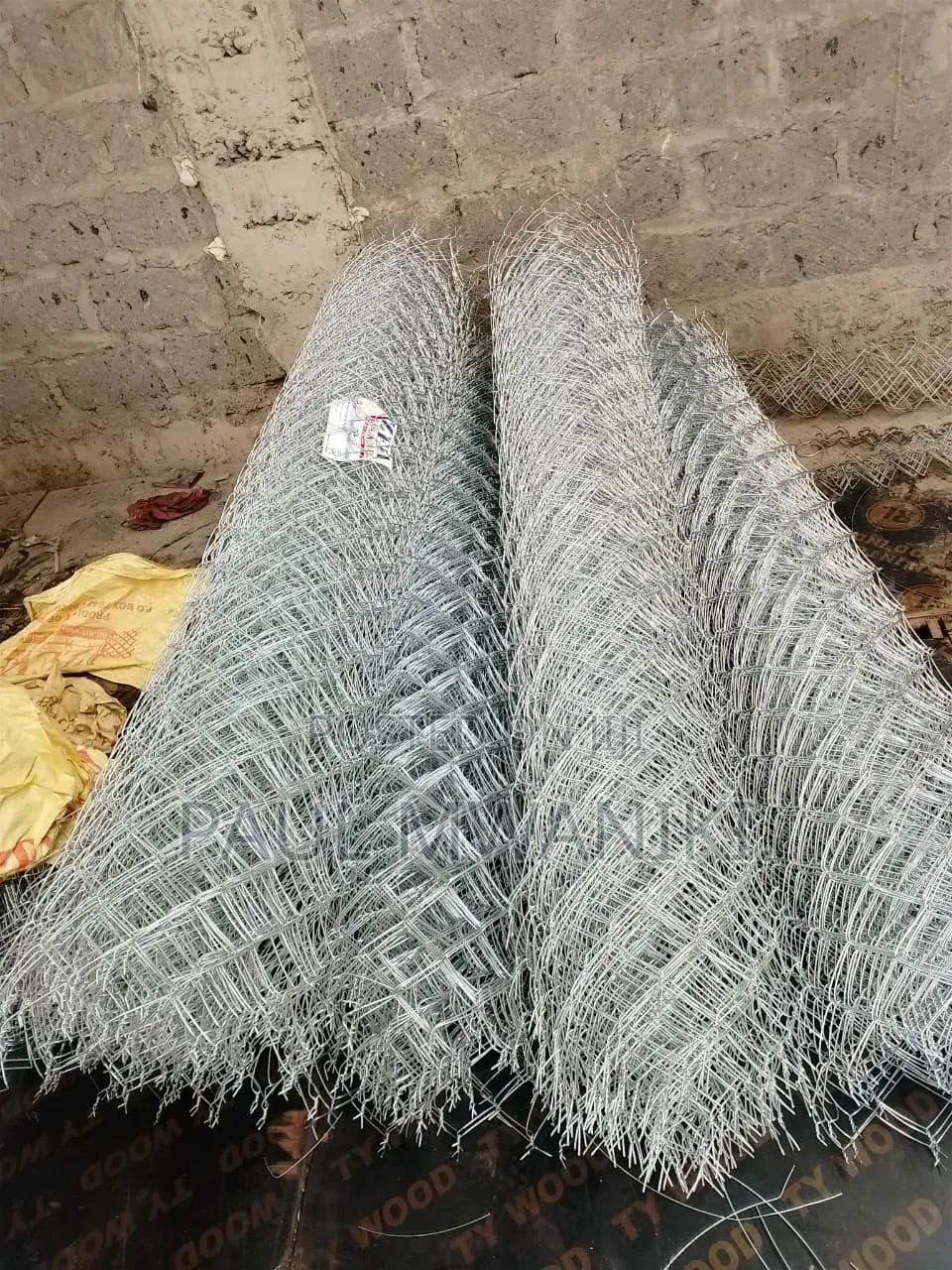 Heavy Duty Galvanized Chain Link Fence Mesh Roll