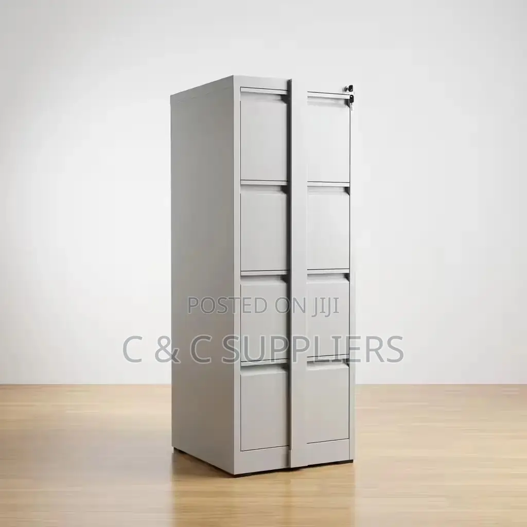 4-Drawer File Cabinet With Locking Bar