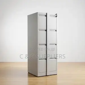 4-Drawer File Cabinet With Locking Bar