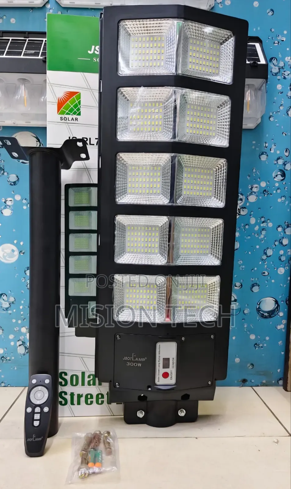 *Double Sided 300W Solar Streetlights*
