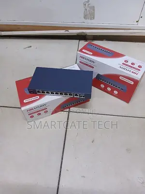 8-Port Hikvision Gigabit PoE Switch DS-3E0510P-E/M for CCTV Networking
