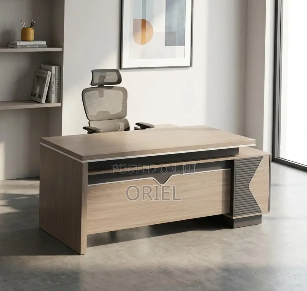 Executive Desk : L-Shape 180CM Desk