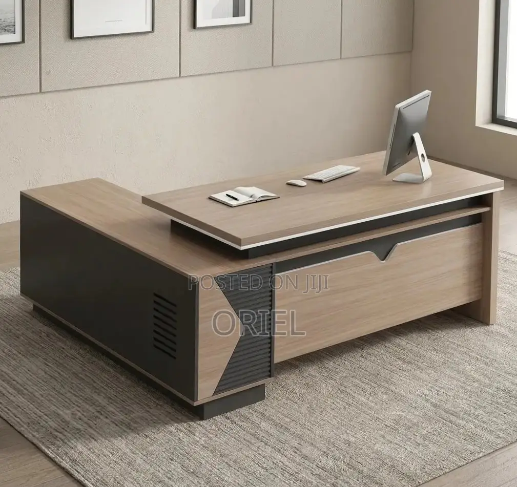 Executive Desk : L-Shape 180CM Desk
