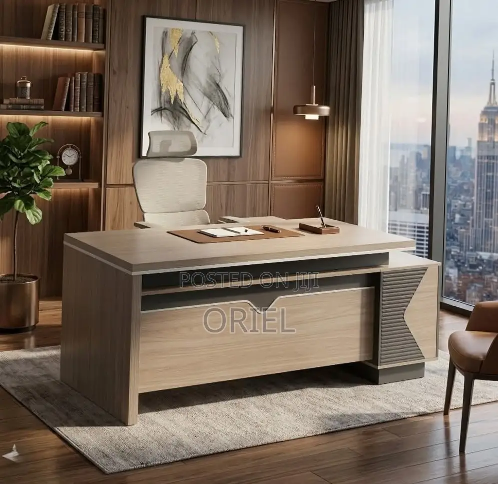 Executive Desk : L-Shape 180CM Desk
