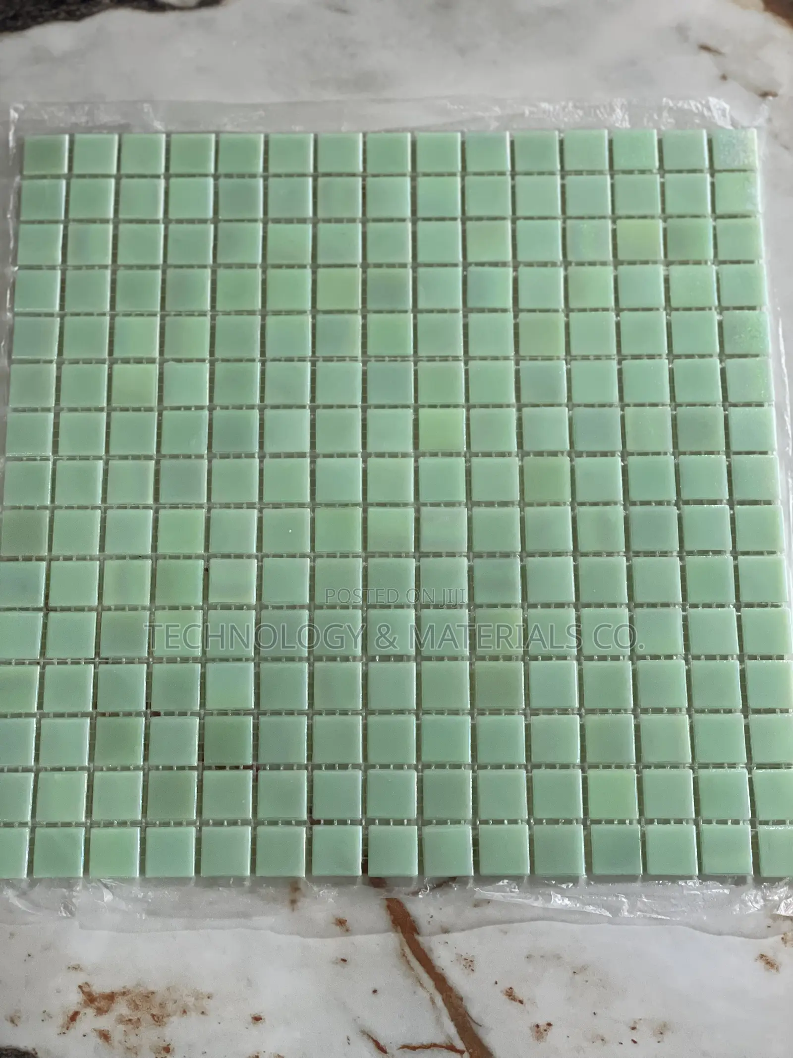 Mint Green Mosaic Tiles 30x30cm