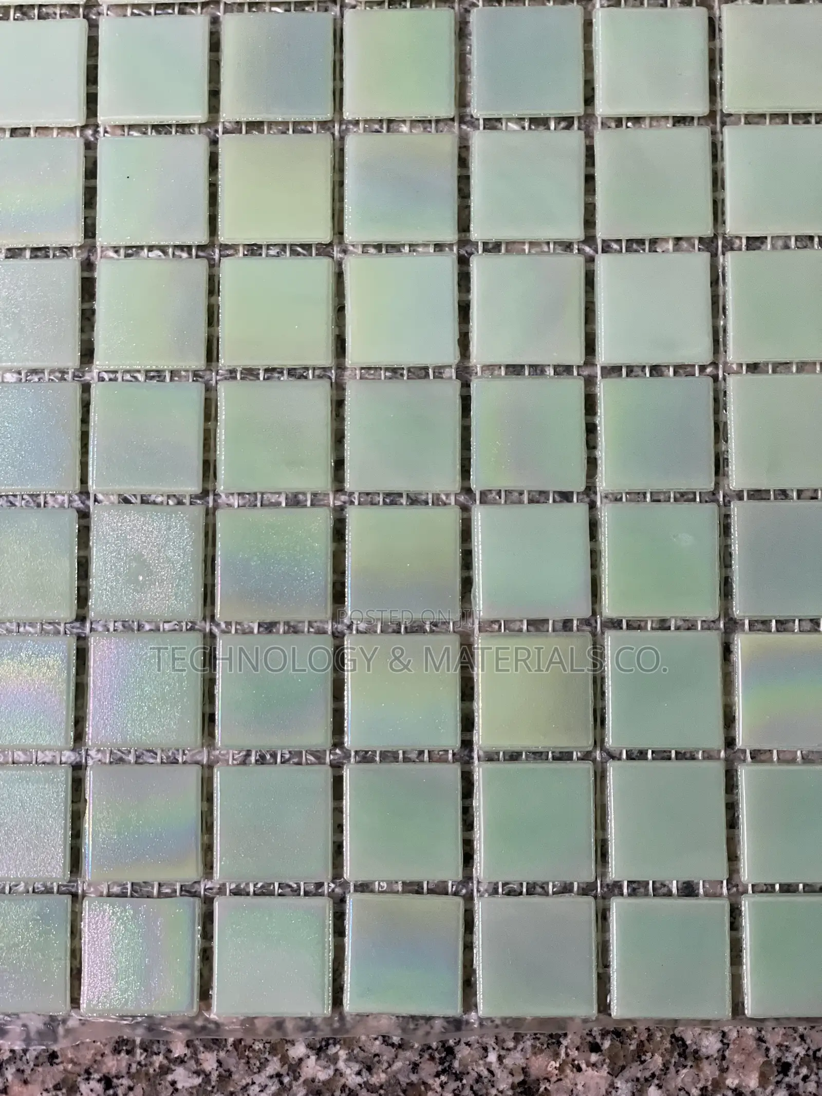 Mint Green Mosaic Tiles 30x30cm
