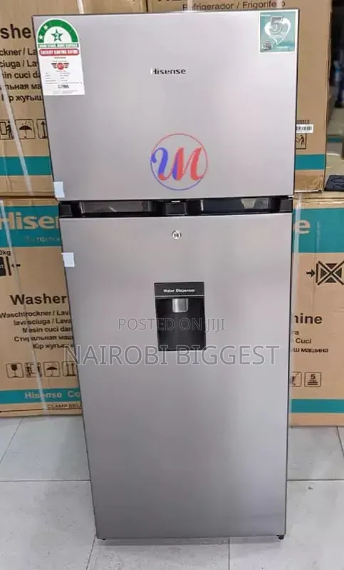 Hisense 205 Litres Double Door Refrigerator- With Dispenser
