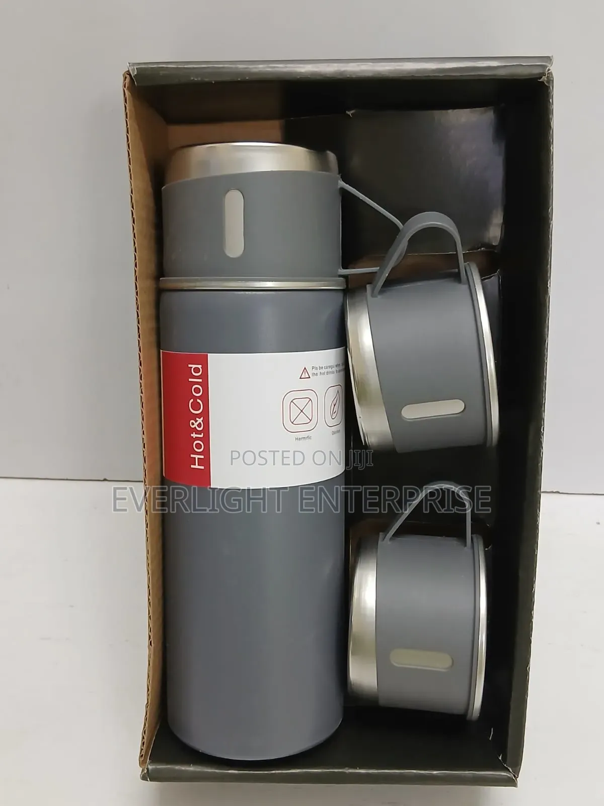 Stainless Steel Vacuum Flask Gift Set