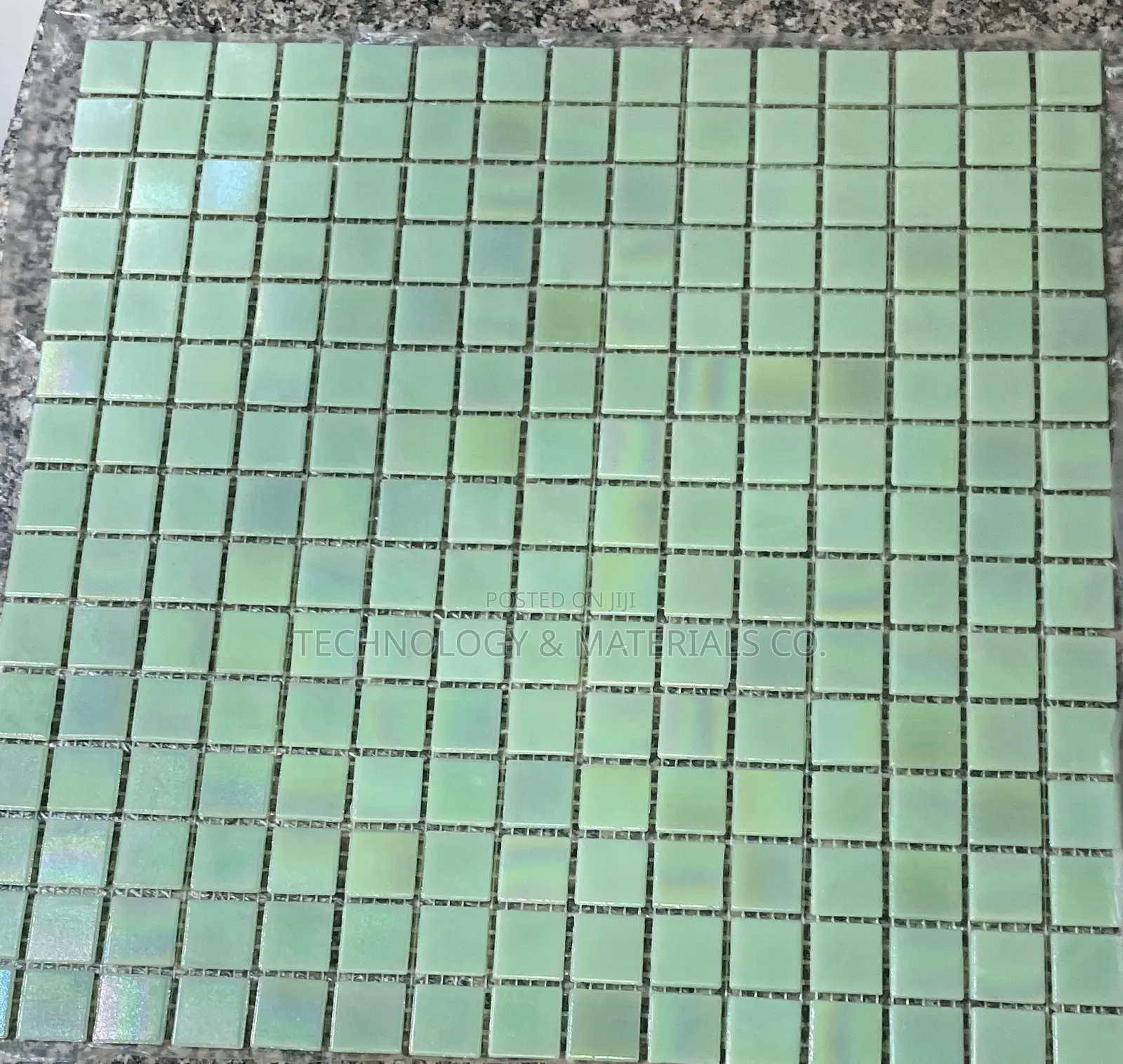 Glass Mosaic Tiles- Emerald Green