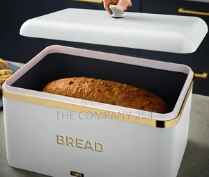 Large 15Litre Storage Bread Bin Capacity With 3 Canisters of 1.3L Each