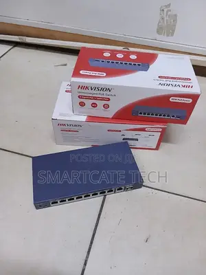 Hikvision DS-3E0510P-E/M 8 Port PoE Ethernet Switch