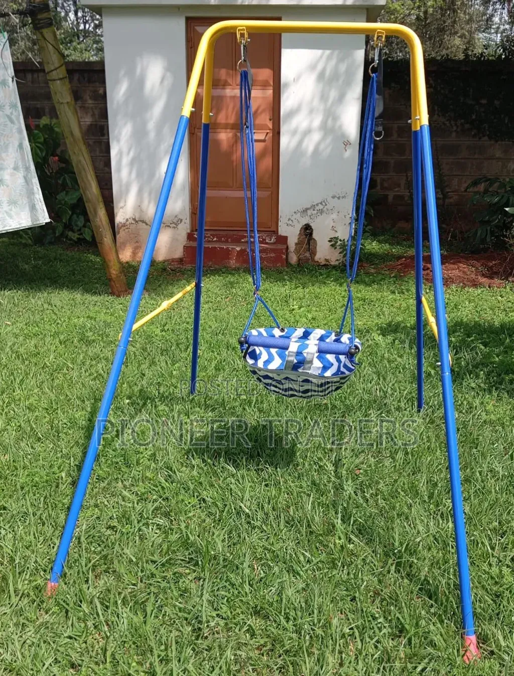 Foldable Indoor/Outdoor Baby and Toddler Swing Set